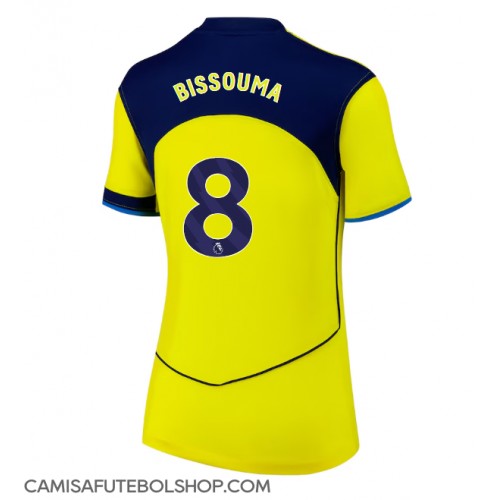 Camisa de time de futebol Tottenham Hotspur Yves Bissouma #8 Replicas 3º Equipamento Feminina 2025-26 Manga Curta Camisa de time de futebol Tottenham Hotspur Yves Bissouma #8 Replicas 3º Equipamento Feminina 2025-26 Manga Curta